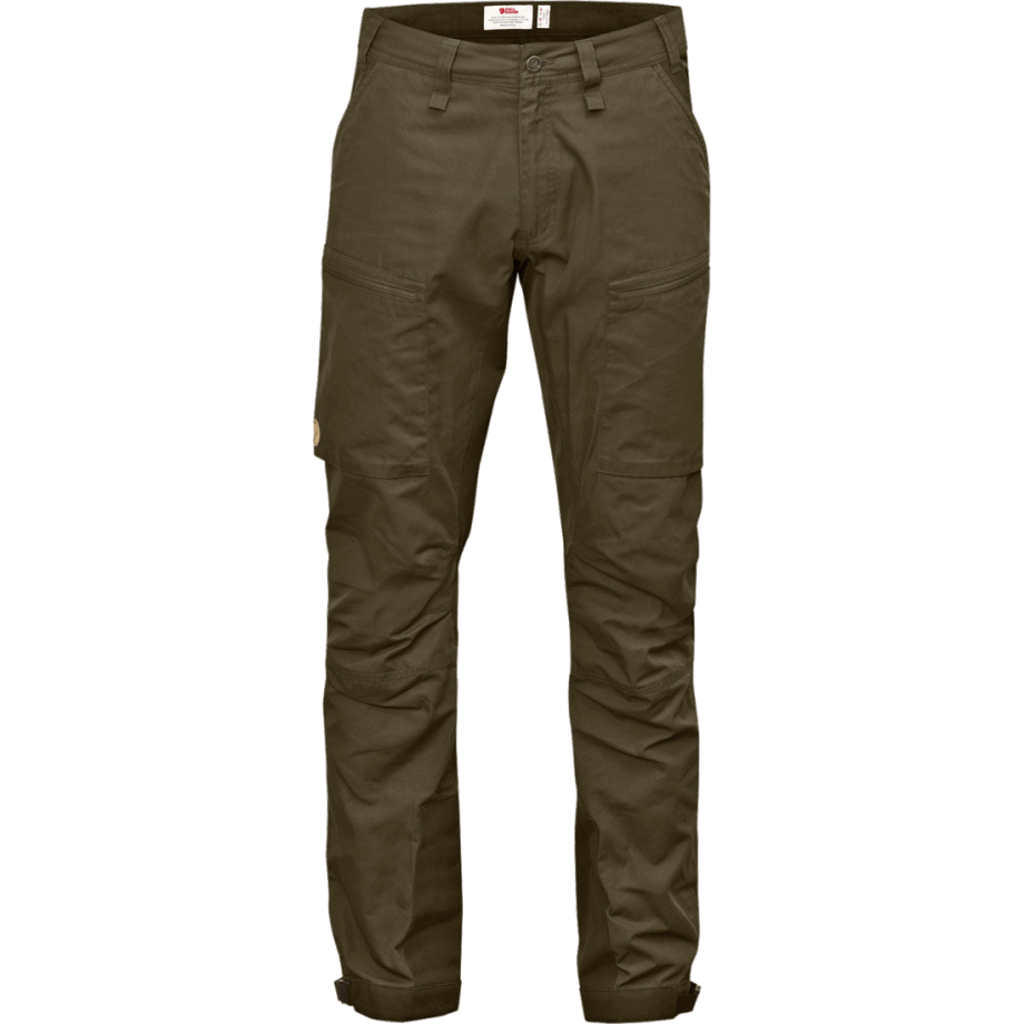 Dark Grey Abisko Lite Trekking Trousers M Long Fjällräven Canada