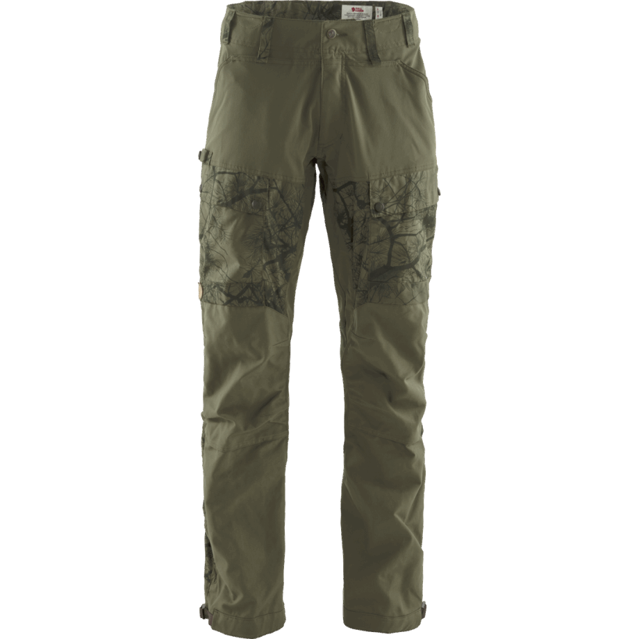Fjällräven Canada Lappland Hybrid Trousers M Green Camo-Laurel Green