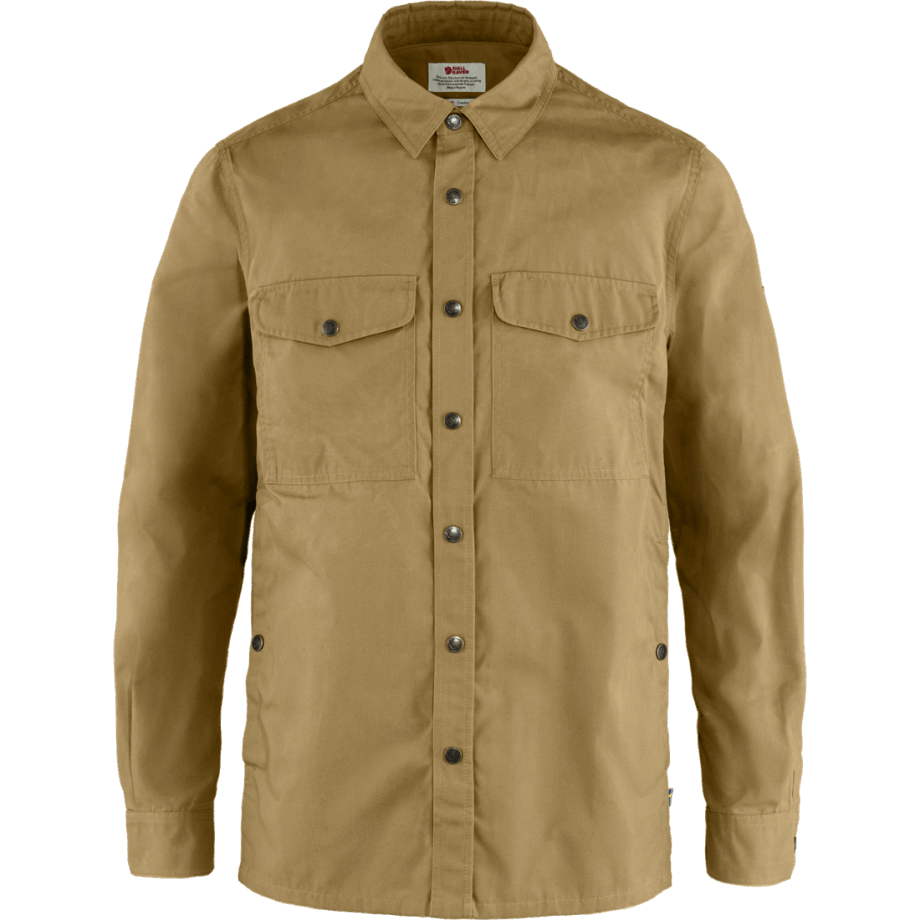 Singi Overshirt M Fjällräven Canada Buckwheat Brown