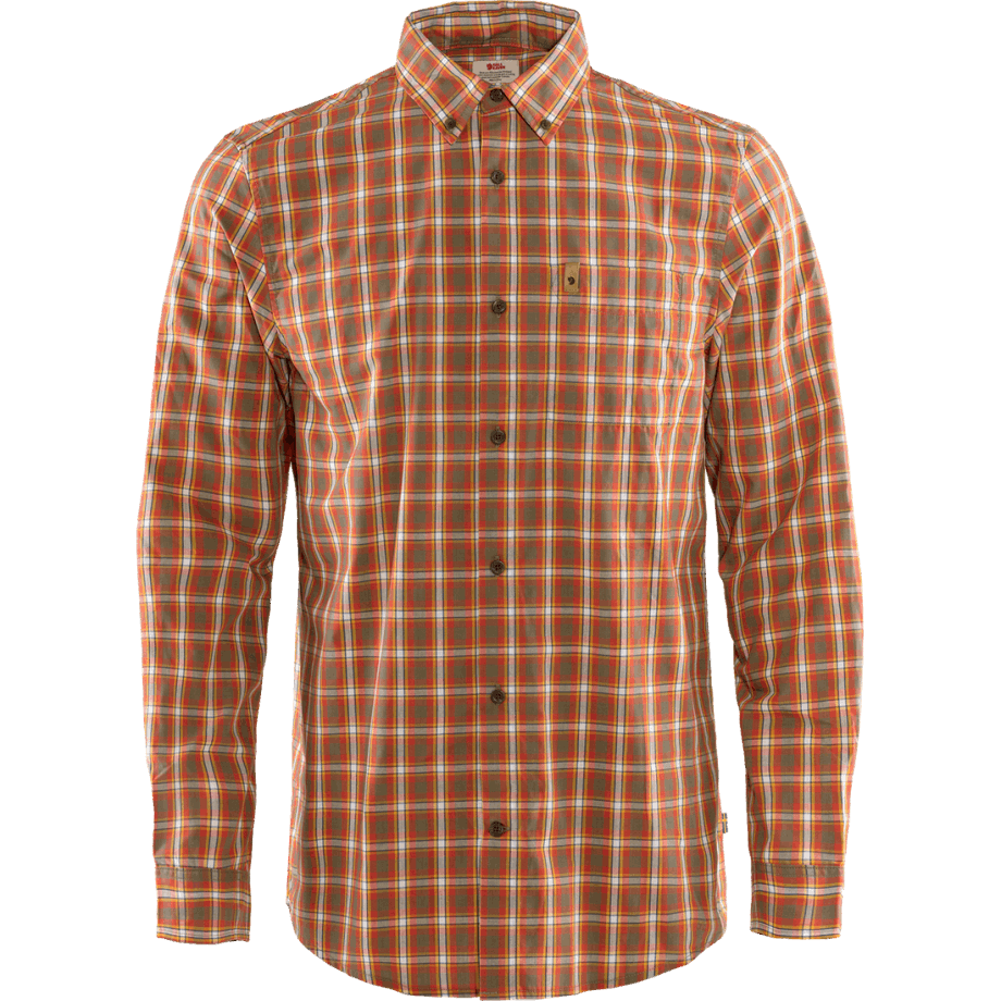 Övik Shirt Ls M Light Olive Fjällräven Canada