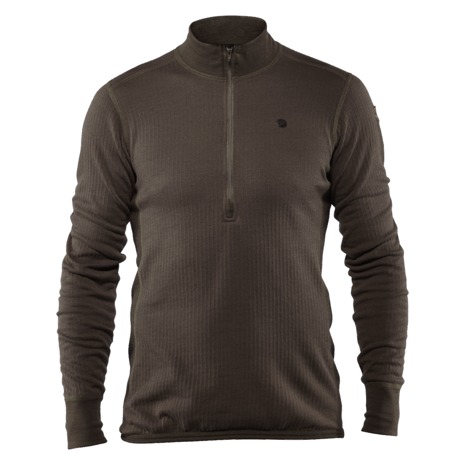 Värmland Woolterry Half Zip M Fjällräven Canada Dark Olive