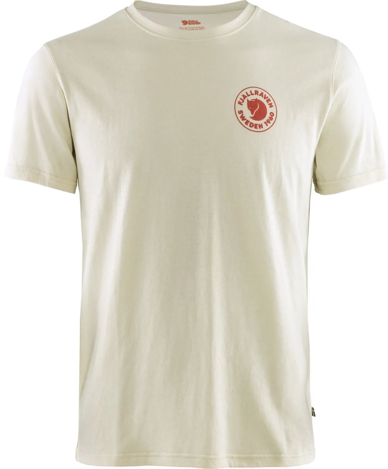 Chalk White Fjällräven Canada 1960 Logo T-Shirt M
