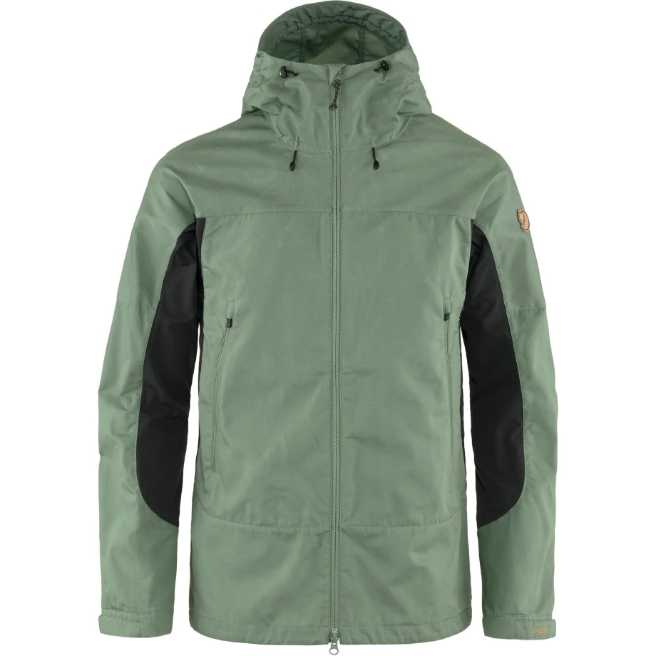 Abisko Lite Trekking Jacket M Fjällräven Canada Patina Green-Dark Grey