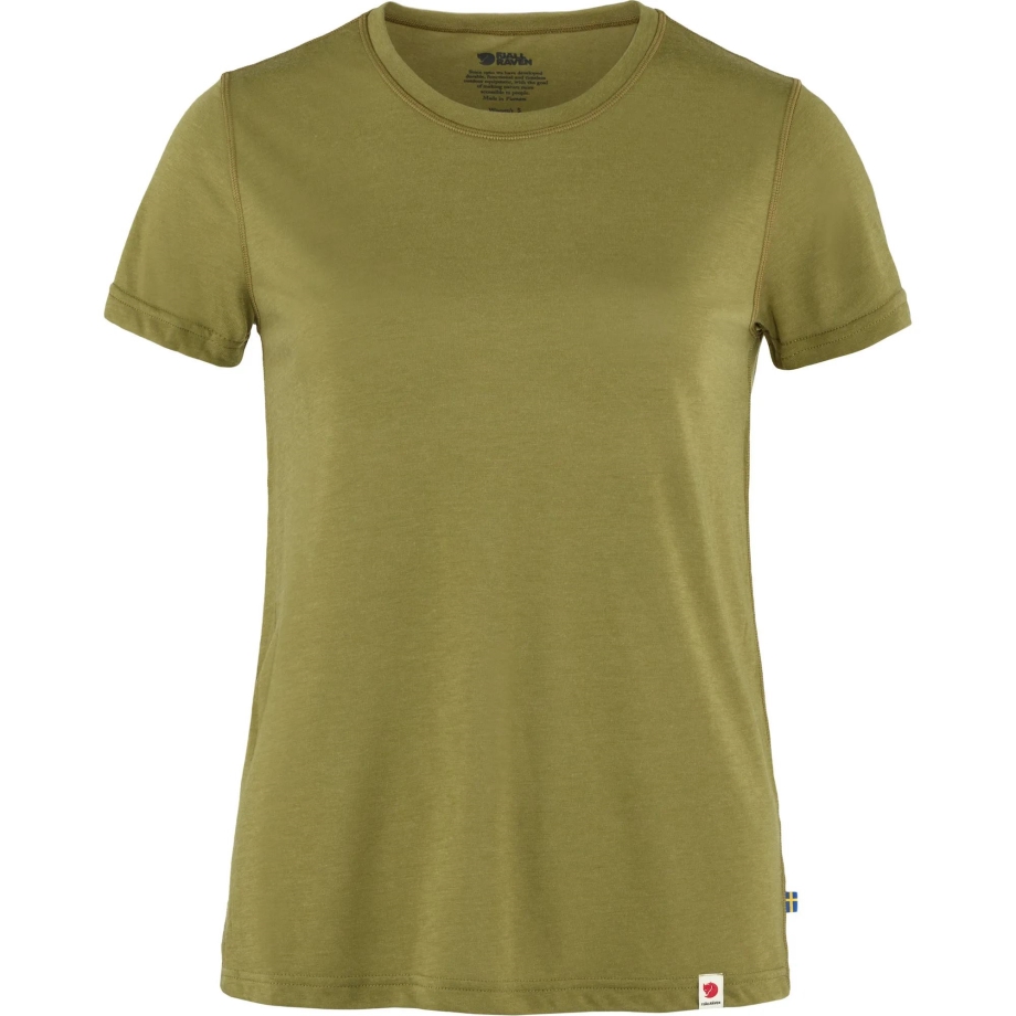 Moss Green High Coast Lite T-Shirt W Fjällräven Canada