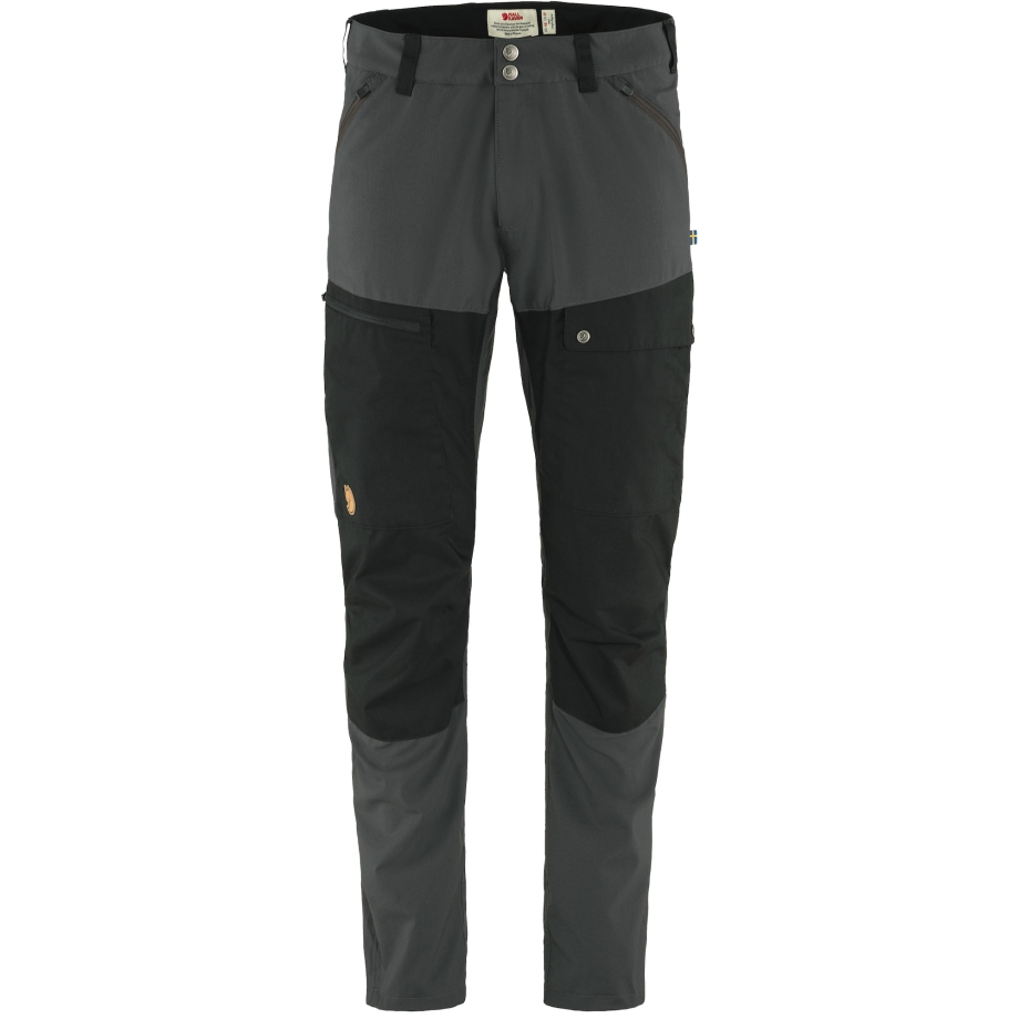 Abisko Midsummer Trousers M Reg Fjällräven Canada Dark Grey-Black