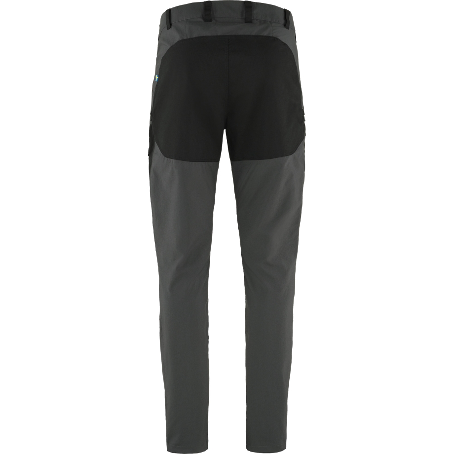 Abisko Midsummer Trousers M Reg Fjällräven Canada Dark Grey-Black