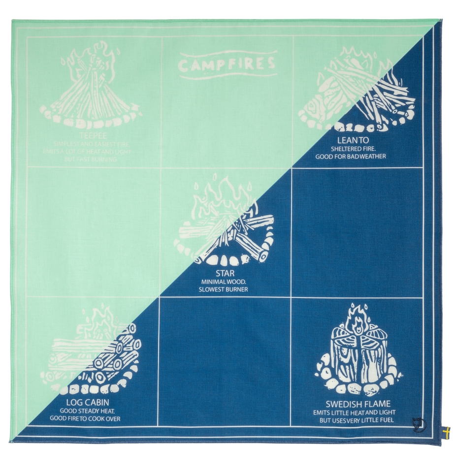 Campfire Bandana Coast Line-Sky Fjällräven Canada