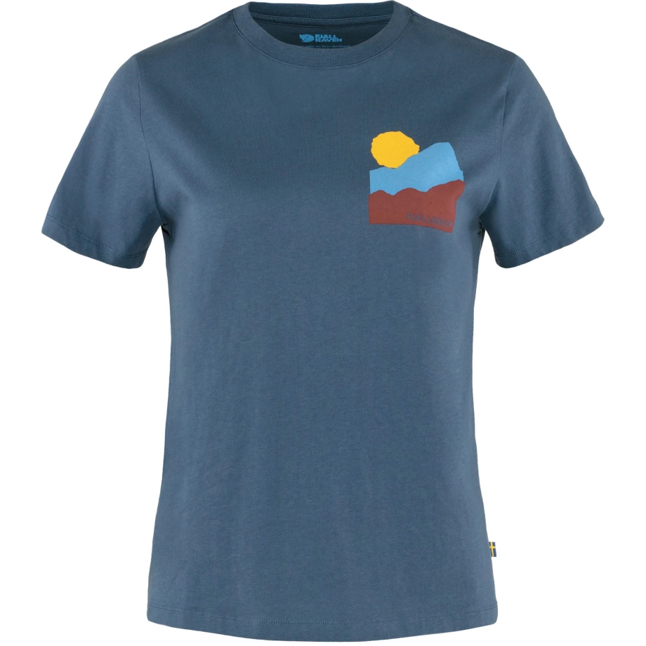 Fjällräven Canada Nature T-Shirt W Indigo Blue