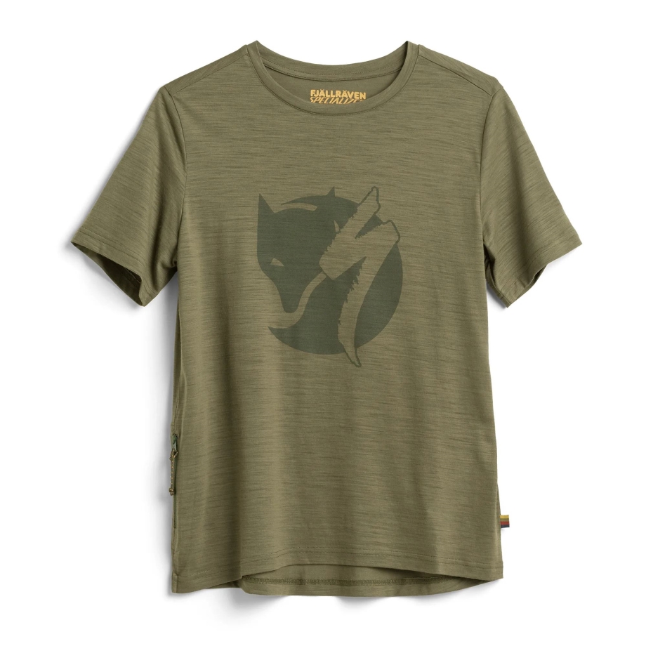 Fjällräven Canada S/F Wool T-Shirt W Green