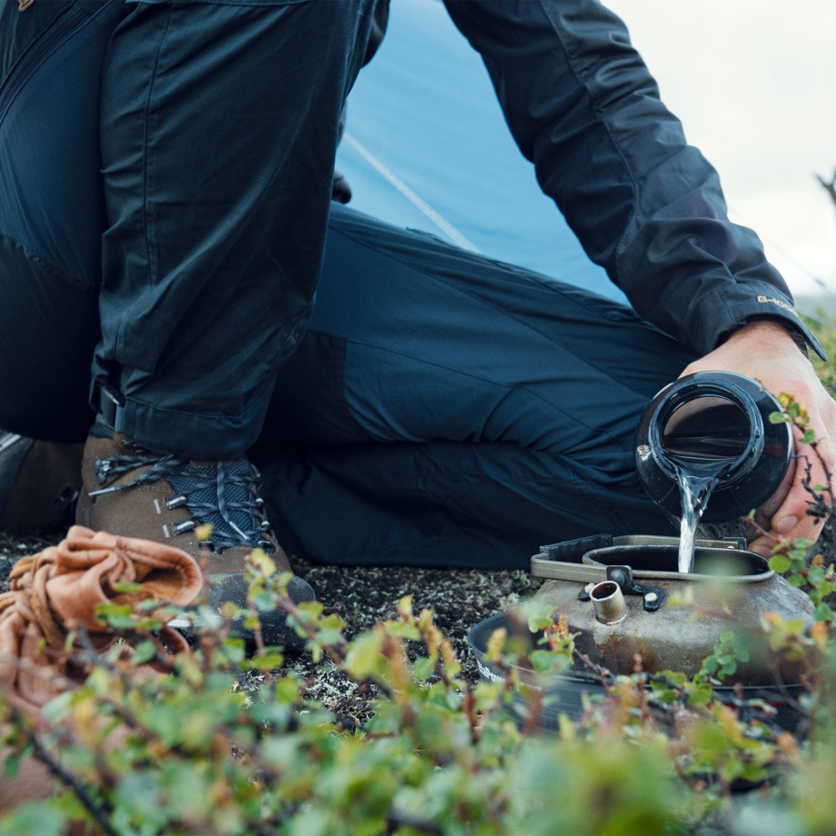 Fjällräven Canada Olive Abisko Lite Trekking Trousers M Reg