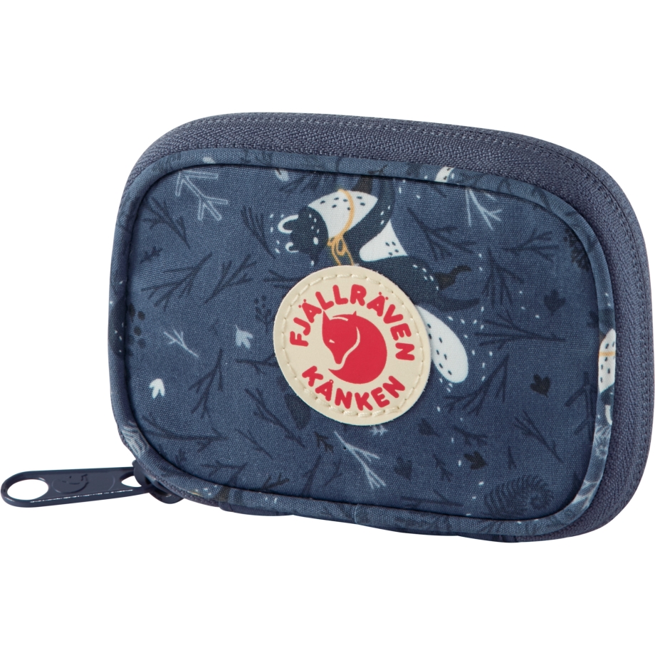 Kånken Art Card Wallet Fjällräven Canada Blue Fable