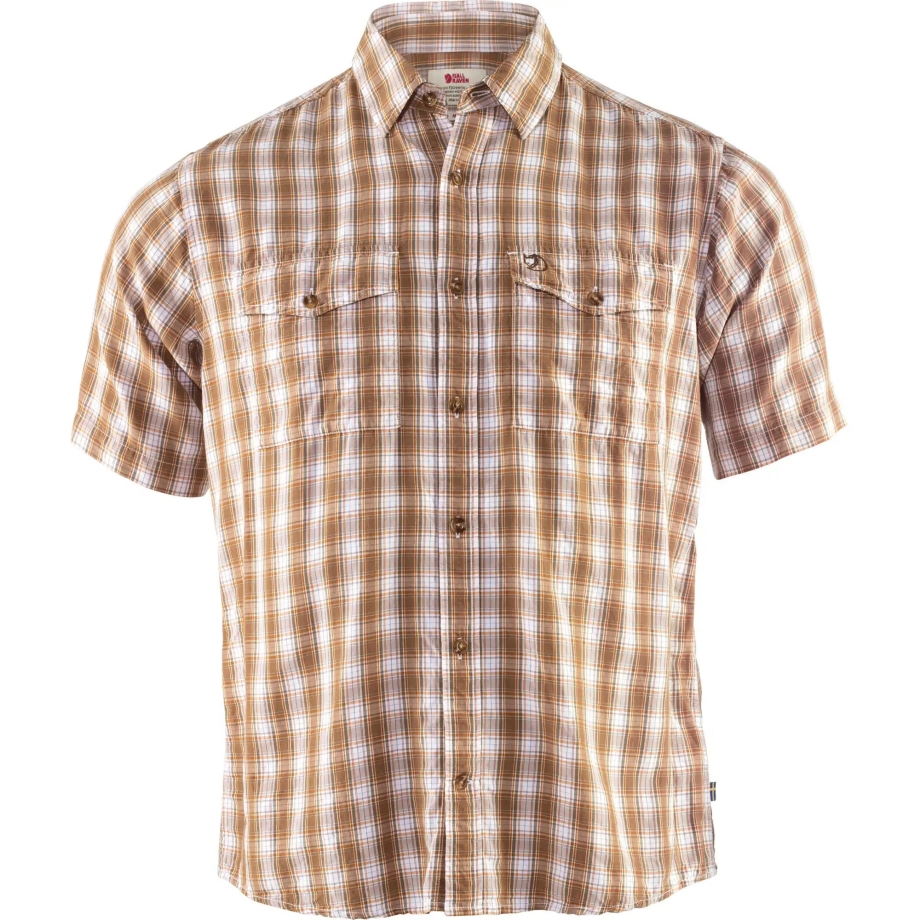 Abisko Cool Shirt Ss M Dark Sand Fjällräven Canada