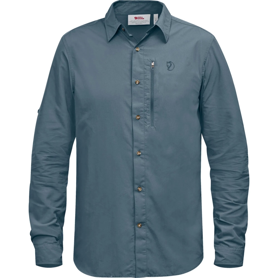 Abisko Hike Shirt Ls M Fjällräven Canada Dusk