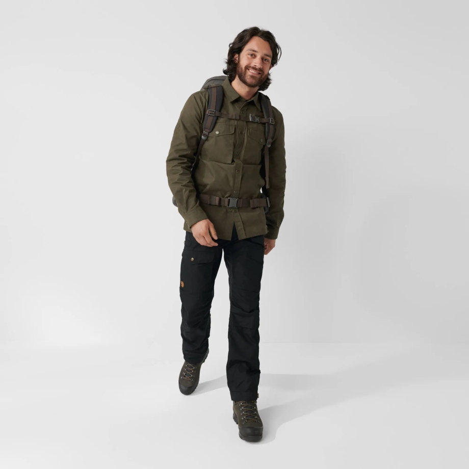 Vidda Pro Ventilated Trousers M Reg Dark Olive Fjällräven Canada