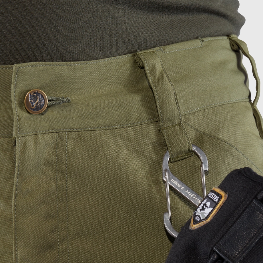 Vidda Pro Ventilated Trousers M Reg Dark Olive Fjällräven Canada