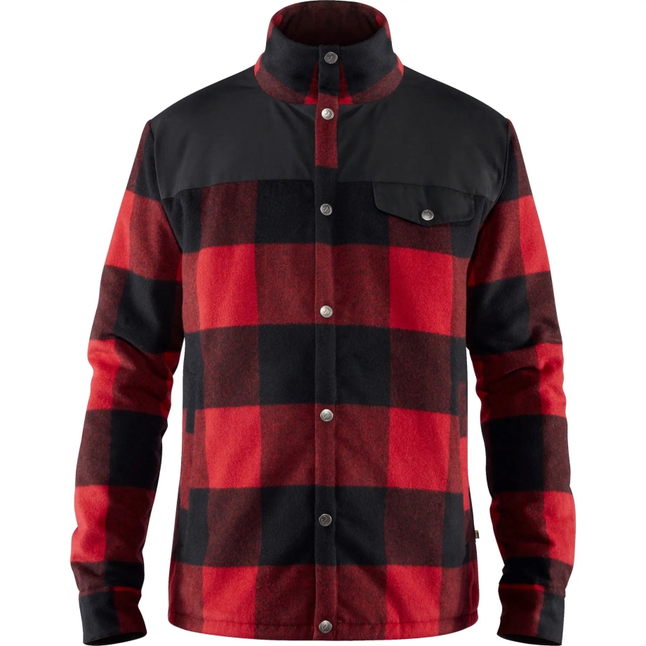 Canada Wool Padded Jacket M Fjällräven Canada Red