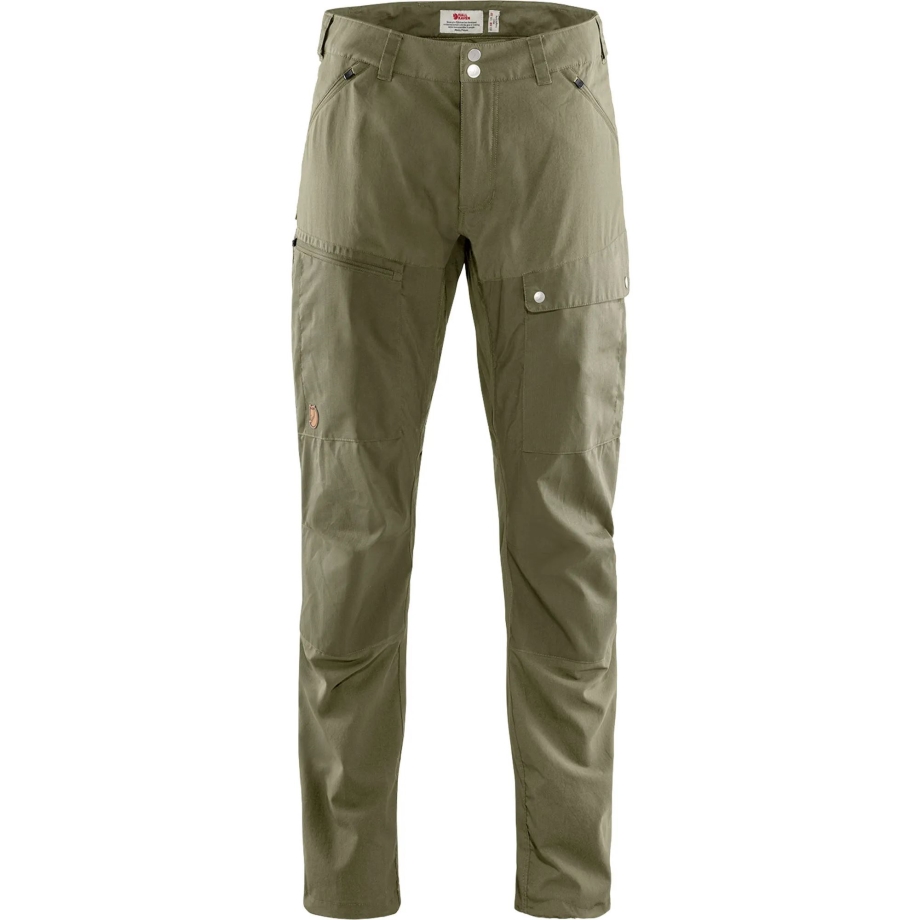 Abisko Midsummer Trousers M Reg Savanna-Light Olive Fjällräven Canada