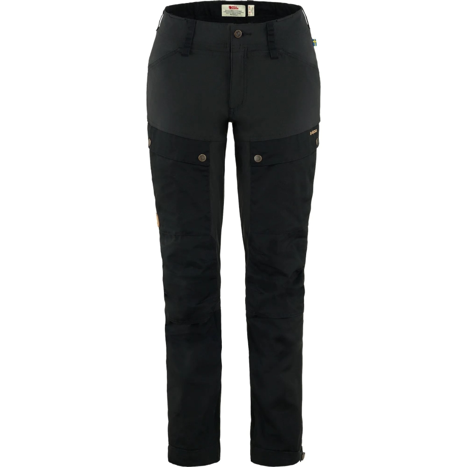 Fjällräven Canada Keb Trousers Curved W Reg Black