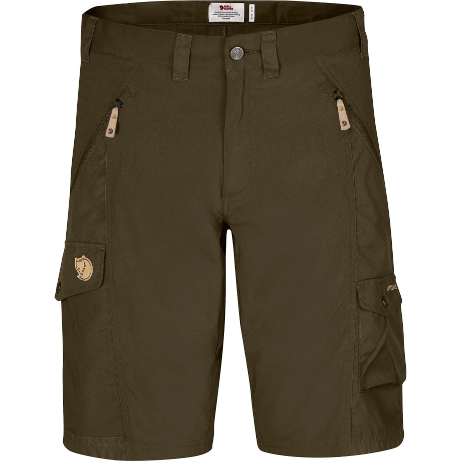 Abisko Shorts M Fjällräven Canada Dark Olive