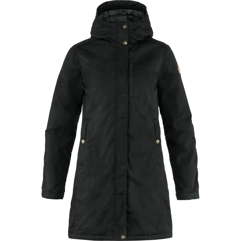Black Fjällräven Canada Kiruna Padded Parka W