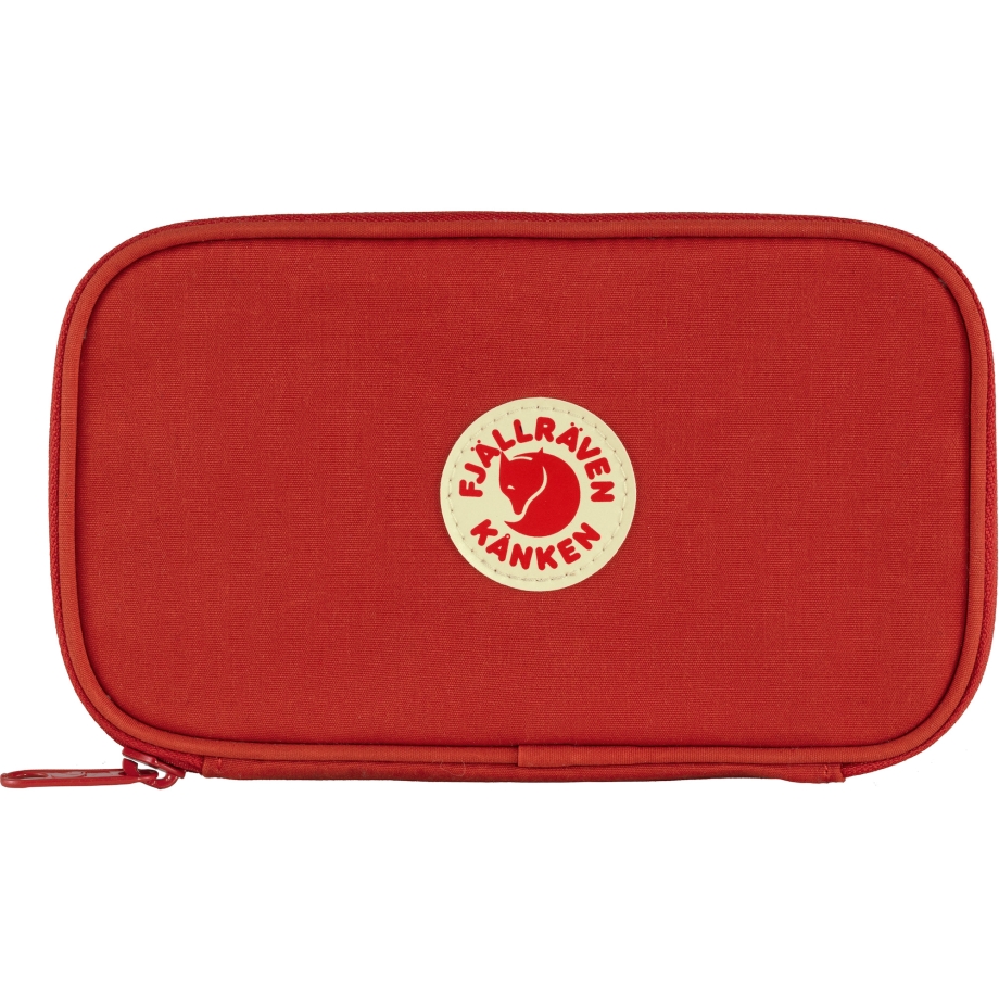 Fjällräven Canada Brand True Red Kånken Travel Wallet