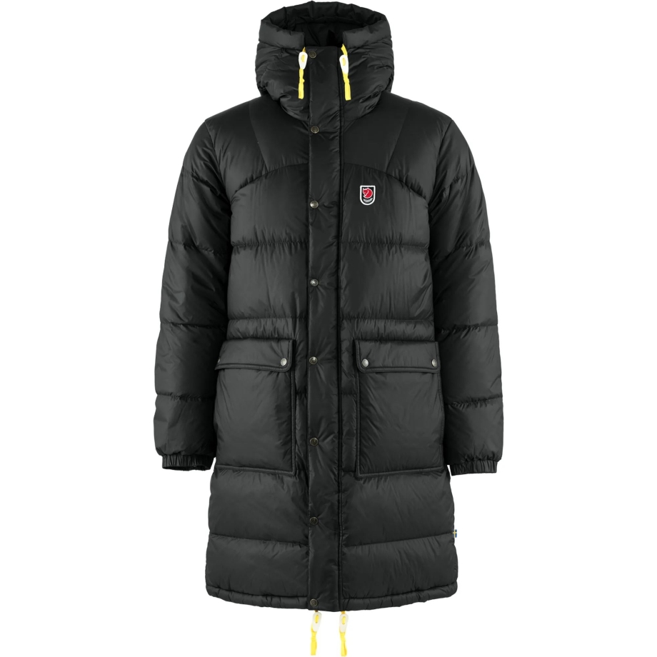 Black Expedition Long Down Parka M Fjällräven Canada