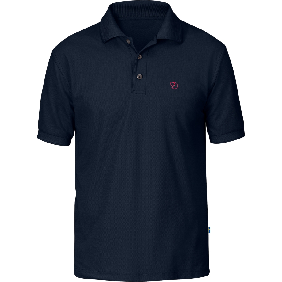 Crowley Pique Shirt M Blueblack Fjällräven Canada