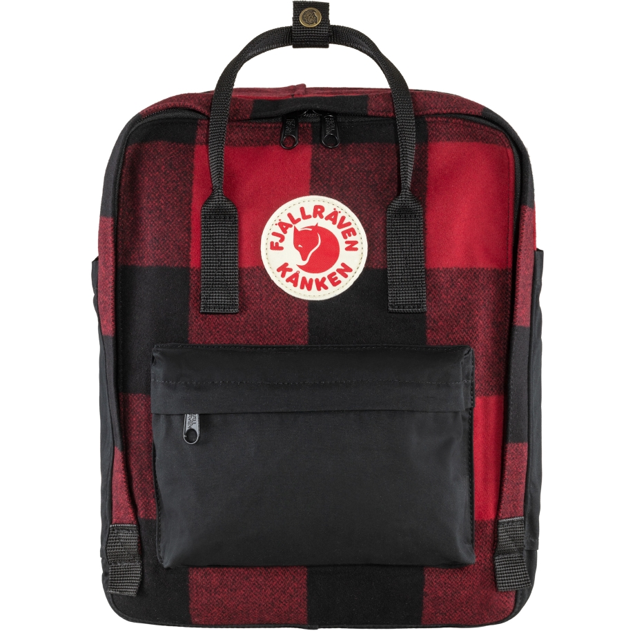 Kånken Re-Wool Fjällräven Canada Red-Black