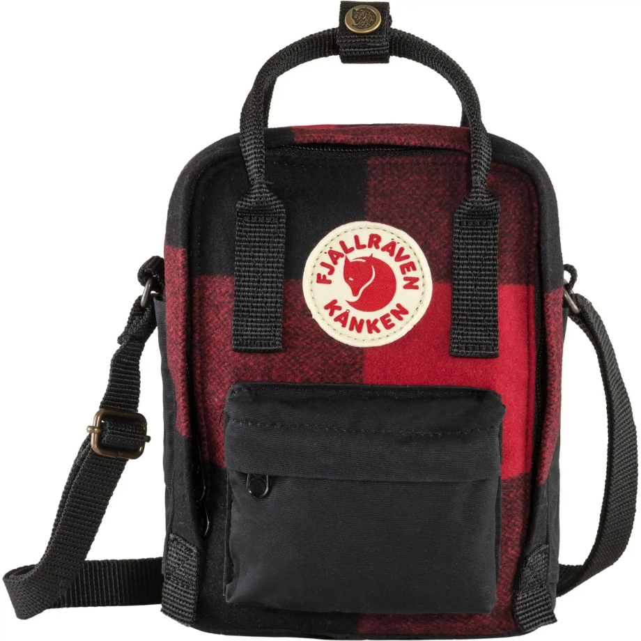 Fjällräven Canada Kånken Re-Wool Sling Red-Black