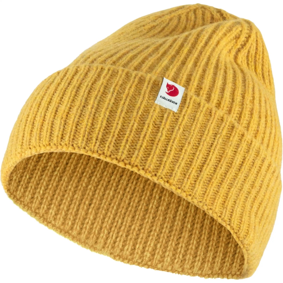 Mustard Yellow Logo Tab Hat Fjällräven Canada