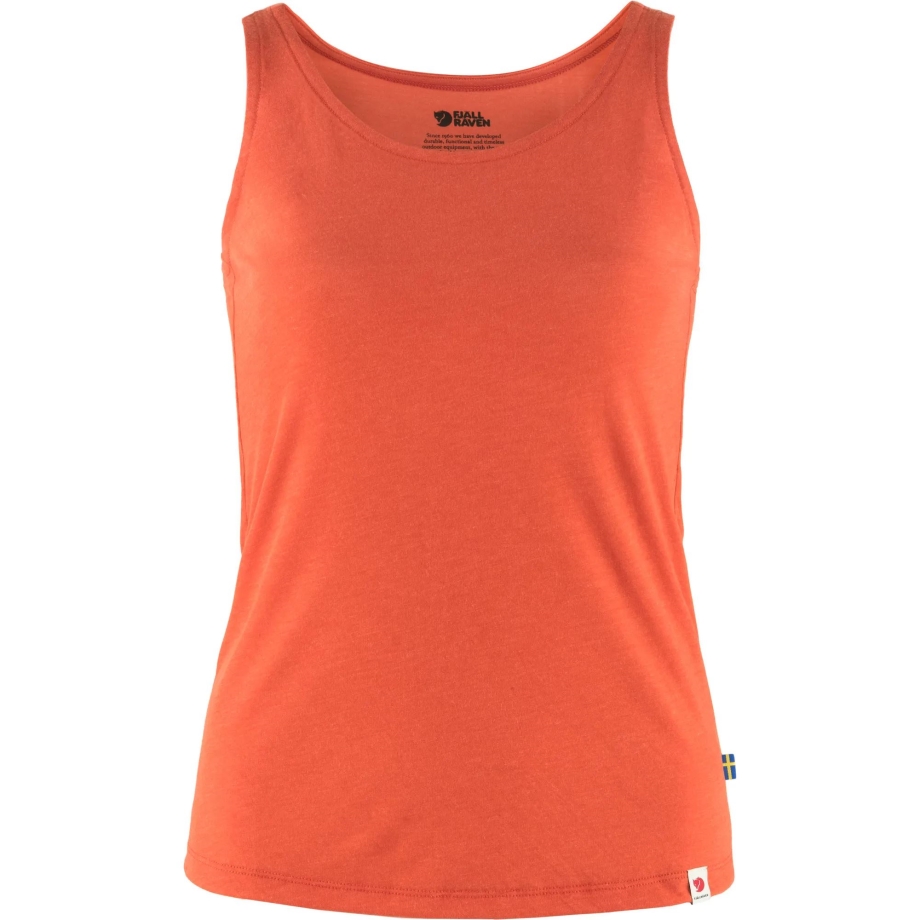 High Coast Lite Tank Top W Rowan Red Fjällräven Canada