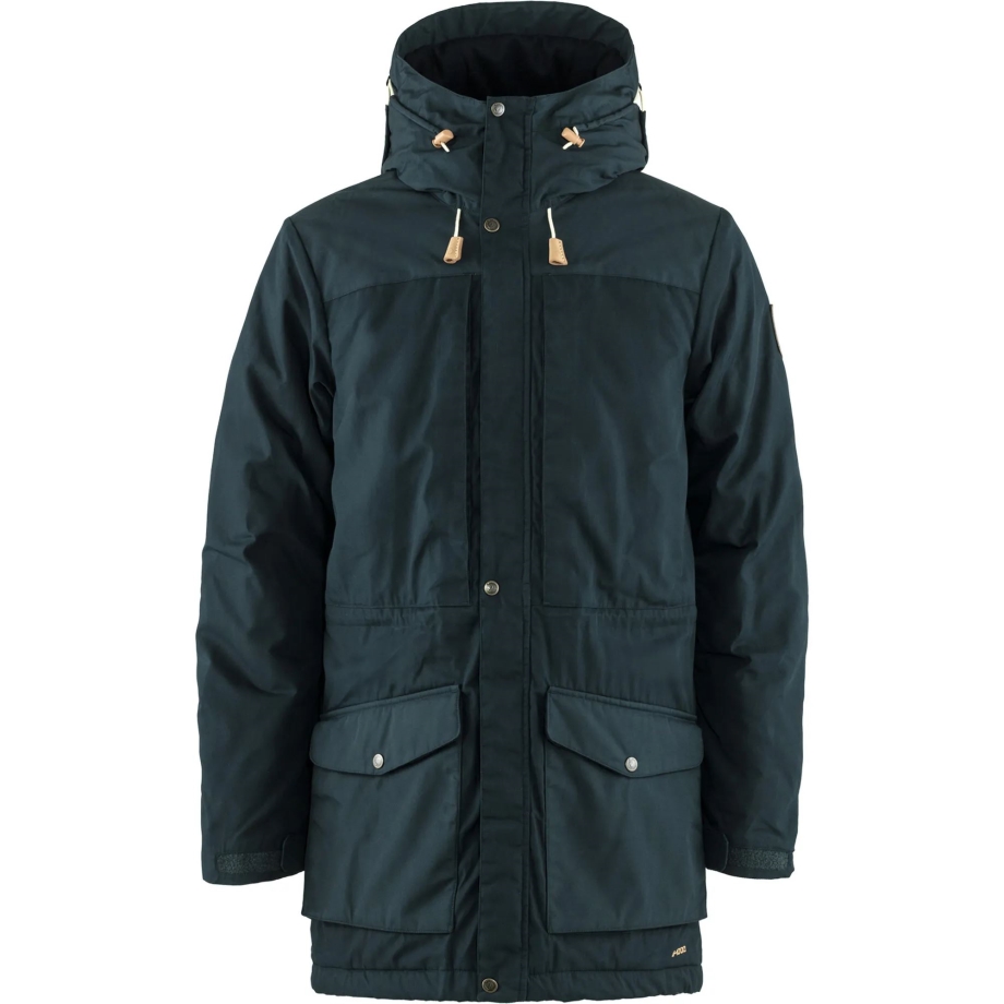 Fjällräven Canada Dark Navy Singi Wool Padded Parka M