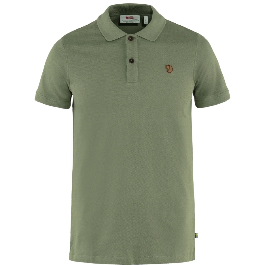 Green Fjällräven Canada Övik Polo Shirt M