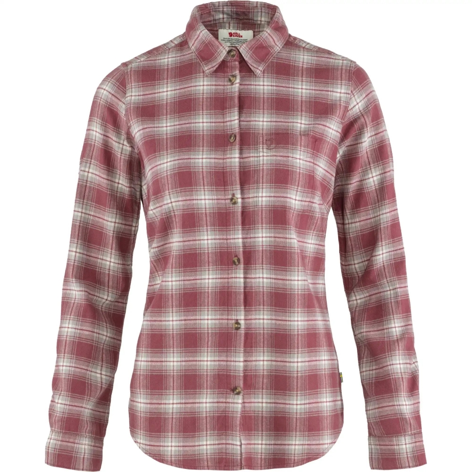 Fjällräven Canada Övik Flannel Shirt W Mesa Purple-Fog