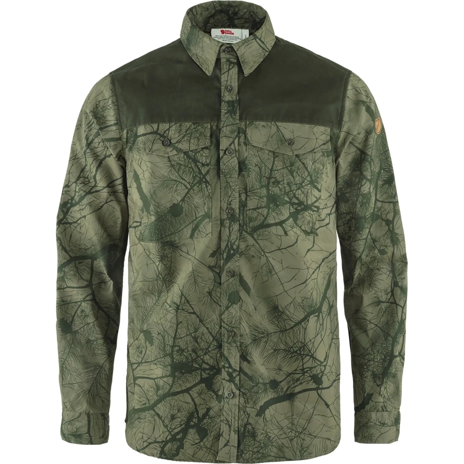 Fjällräven Canada Green Camo-Deep Forest Värmland G-1000 Shirt M