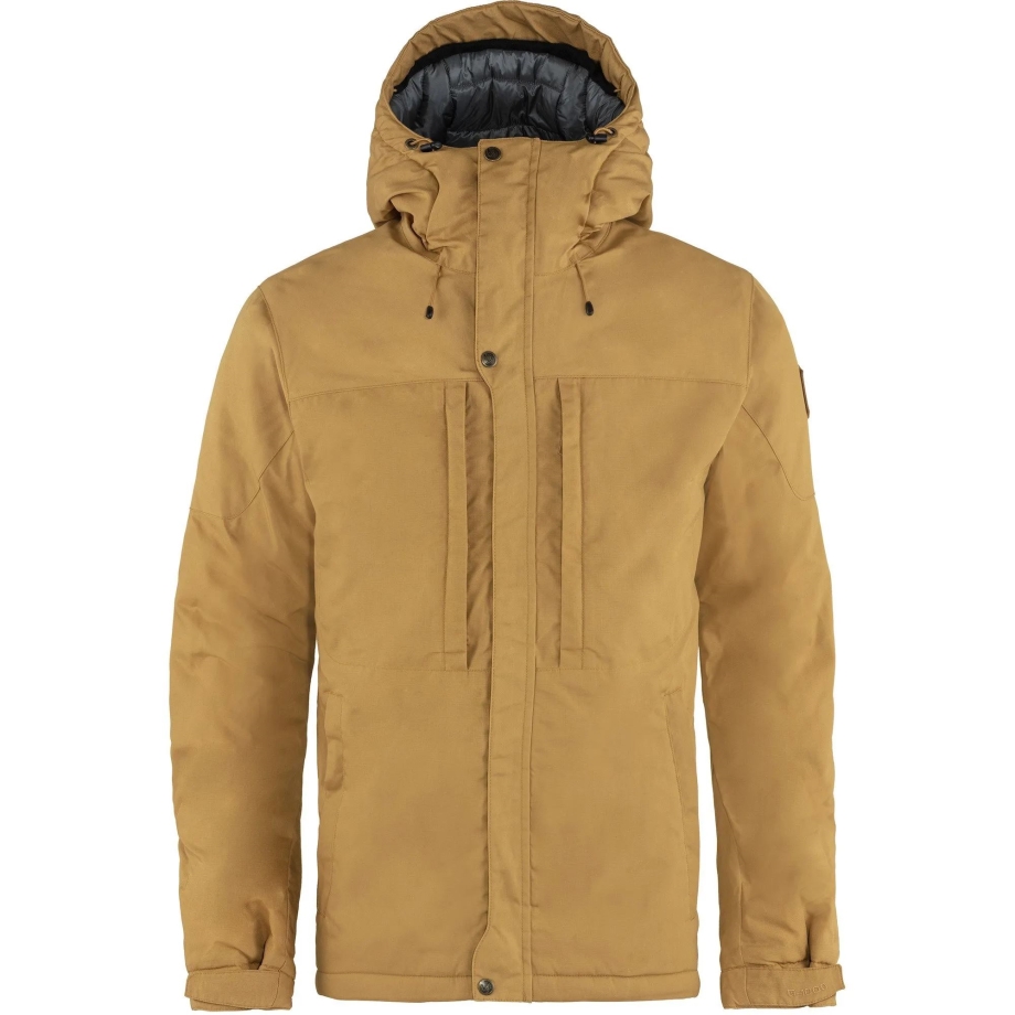 Skogs Padded Jacket M Fjällräven Canada Buckwheat Brown
