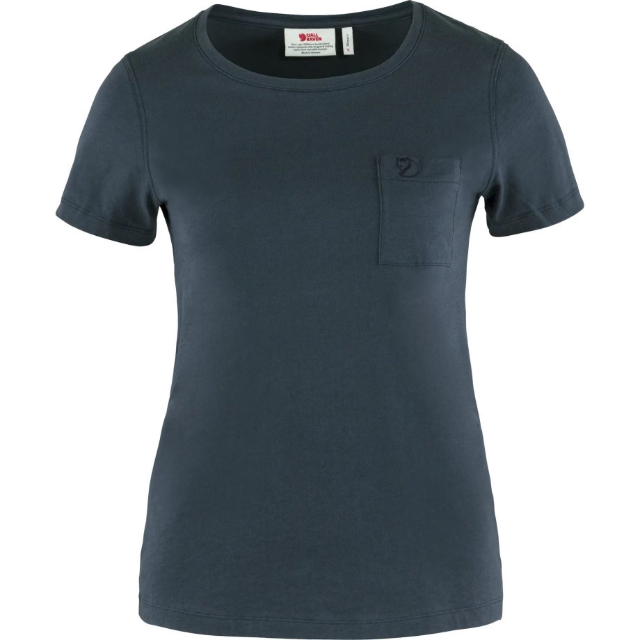 Fjällräven Canada Brand Navy Övik T-Shirt W