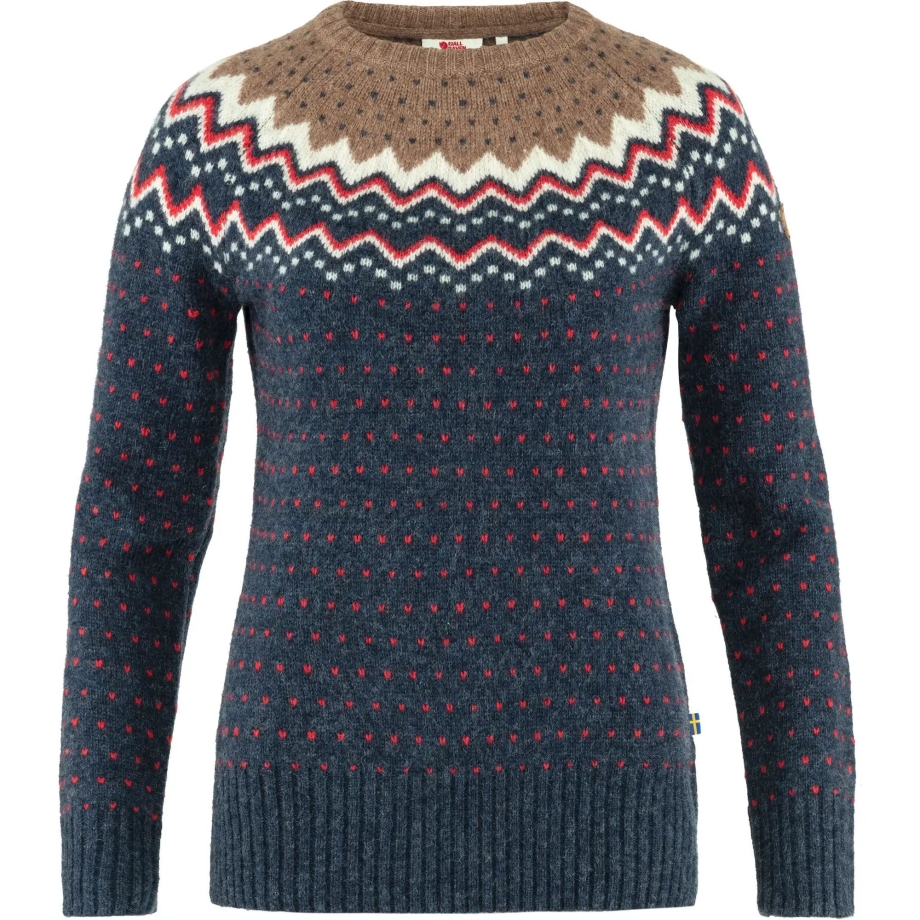 Fjällräven Canada Navy Övik Knit Sweater W