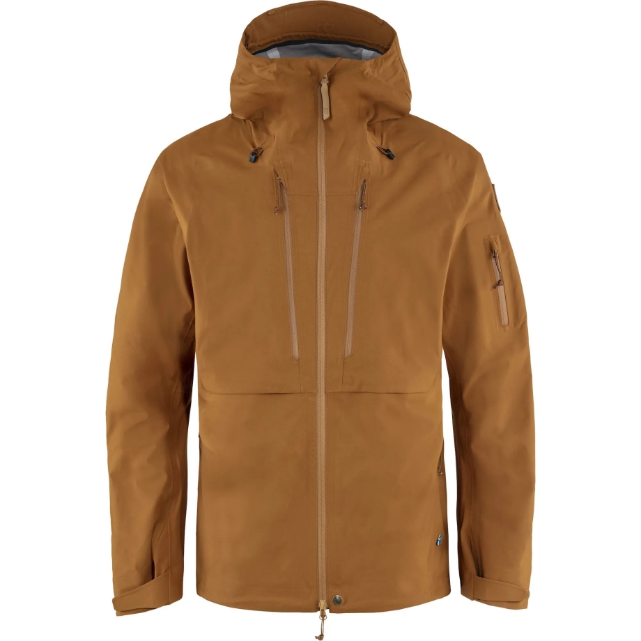 Chestnut Fjällräven Canada Keb Eco-Shell Jacket M