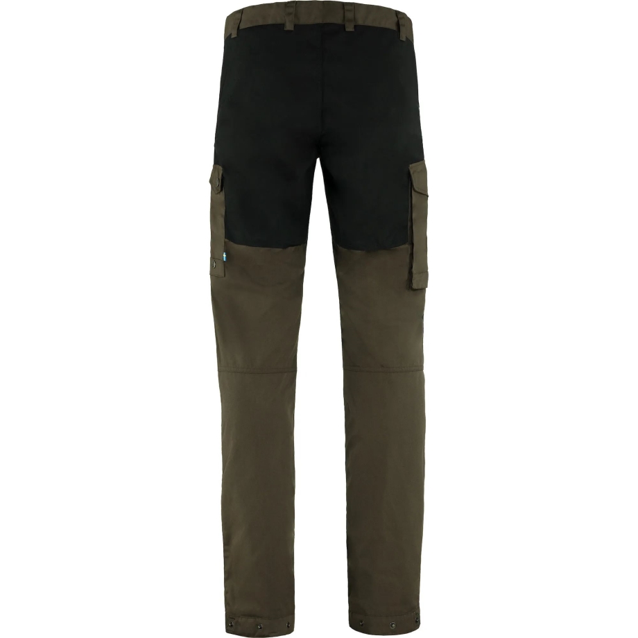 Dark Olive Fjällräven Canada Vidda Pro Trousers M Short