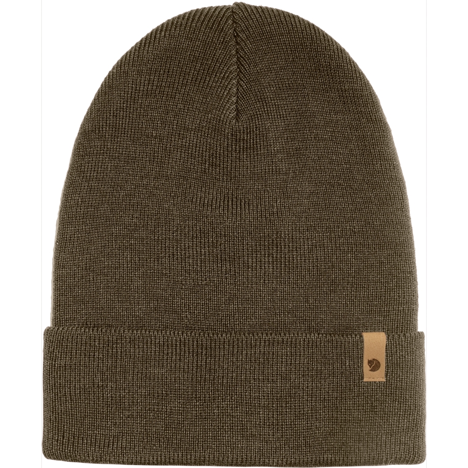 Dark Olive Fjällräven Canada Classic Knit Hat