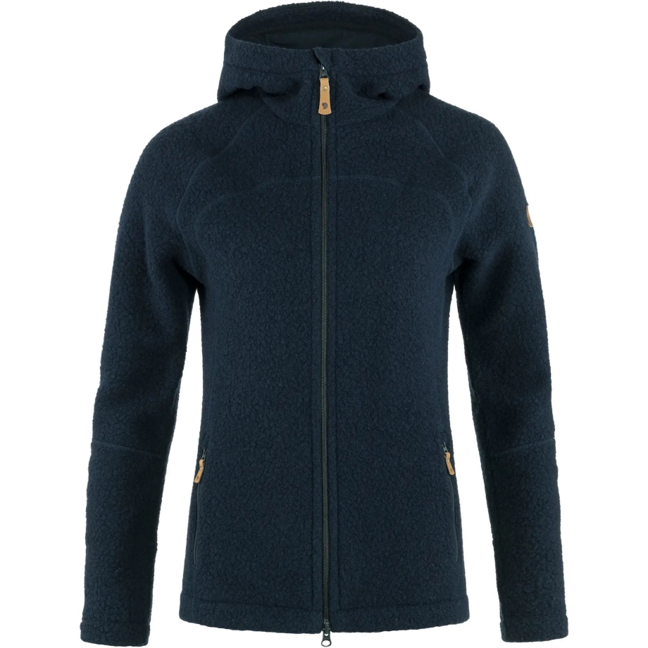 Kaitum Fleece W Fjällräven Canada Dark Navy