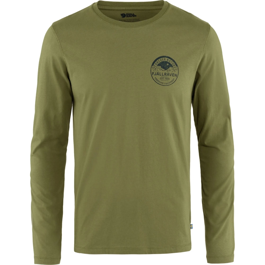 Caper Green Forever Nature Badge Ls M Fjällräven Canada