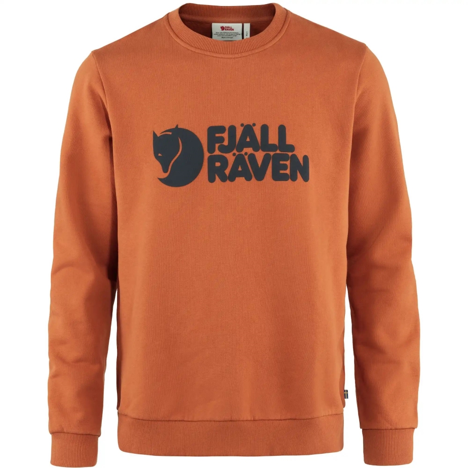 Logo Sweater M Terracotta Brown Fjällräven Canada