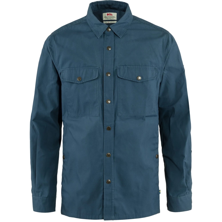 Singi Overshirt M Indigo Blue Fjällräven Canada Brand