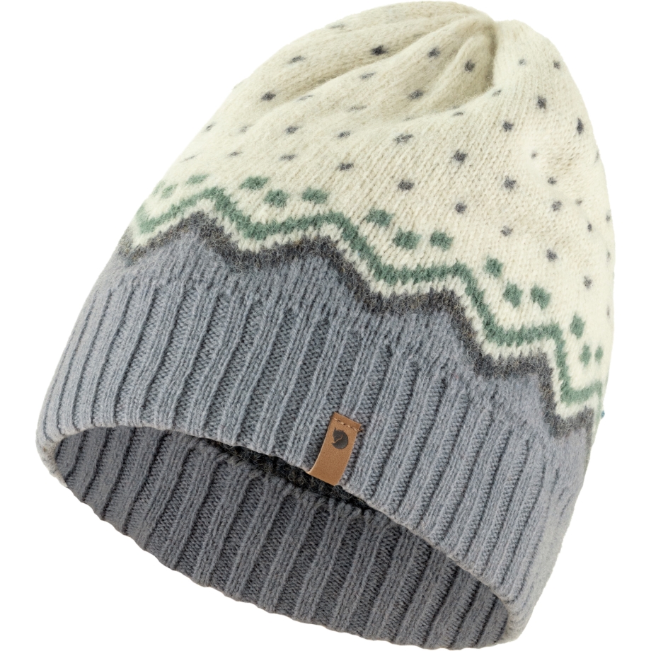 Chalk White Fjällräven Canada Övik Knit Hat