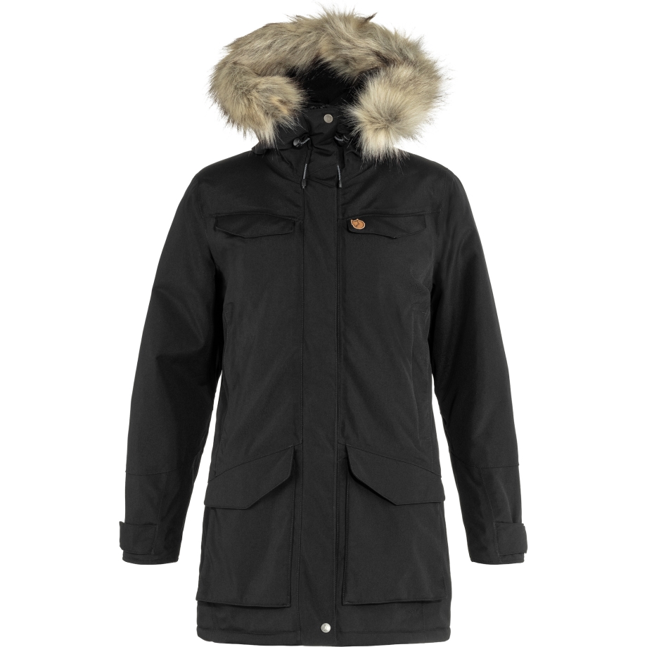 Nuuk Parka W Fjällräven Canada Black