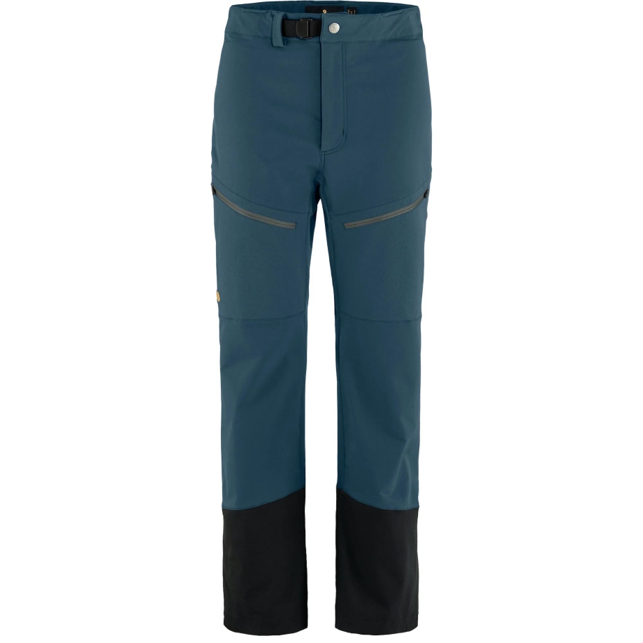Mountain Blue Bergtagen Touring Trousers W Fjällräven Canada