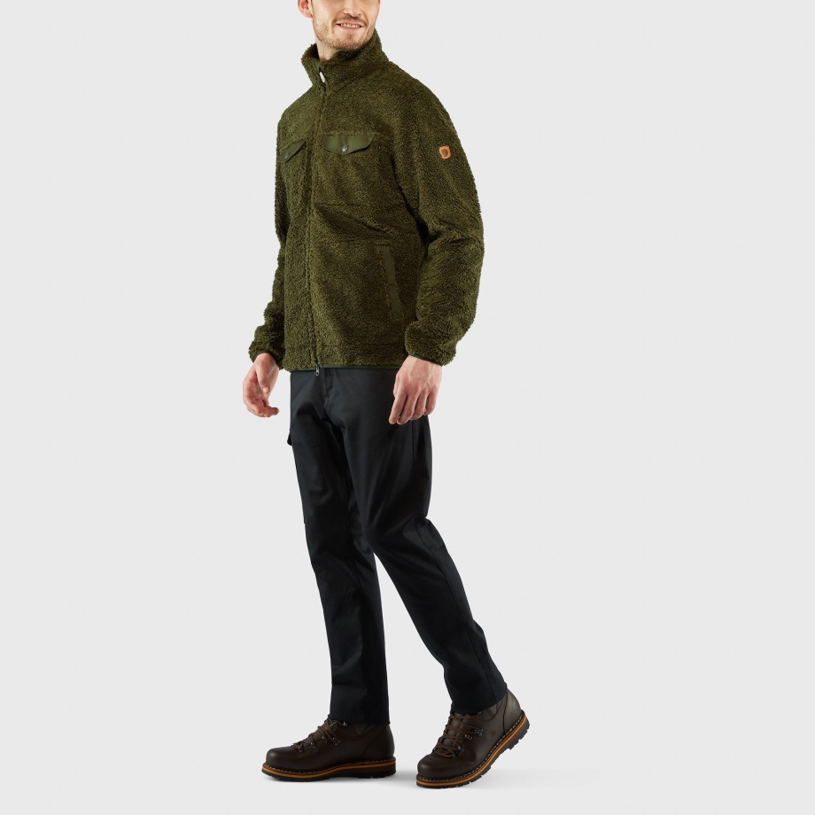 Fjällräven Canada Dark Grey Greenland Pile Fleece M