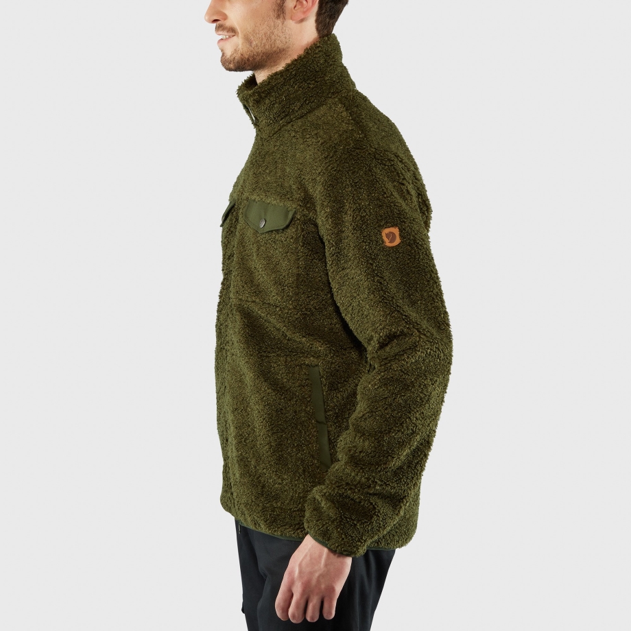 Fjällräven Canada Dark Grey Greenland Pile Fleece M